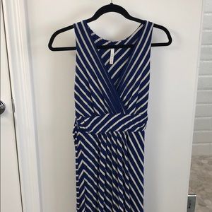 Striped v neck maxi dress from ModCloth